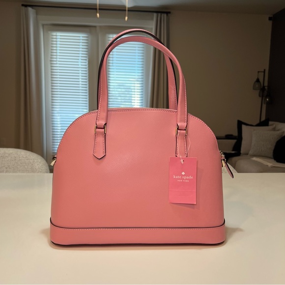 Kate Spade Sadie Dome Satchel In Car Pink - Picture 4 of 9